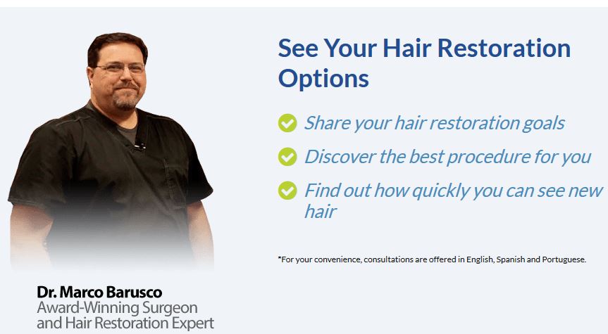 Hair Loss Treatment Free Consultations, Free Hair Loss Consultation, Florida Hair Loss Doctor, Florida Hair Trasplant